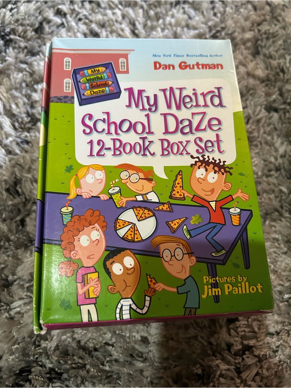 Dan Gutman My Weird School Daze 12-Book Box Set - Green